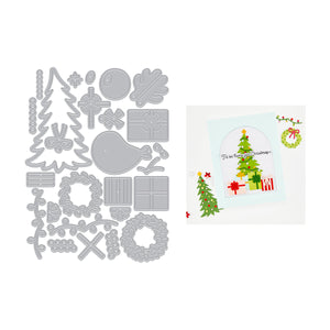 Hero Arts Beep Beep Holiday Extras Die Set