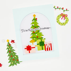 Hero Arts Winter Words Letterpress + Foil & Cut