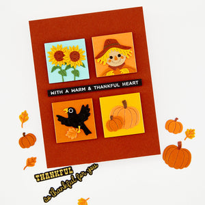 Hero Arts Autumn Greetings Clear Stamp Set