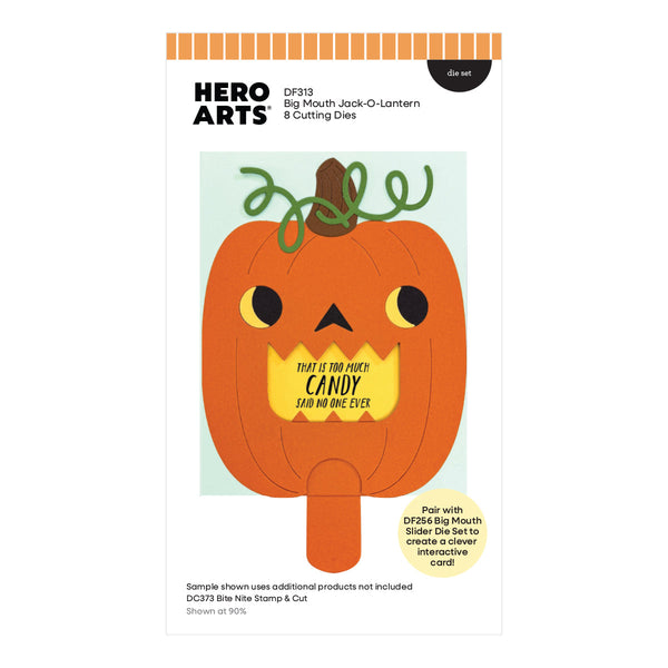 Hero Arts Big Mouth Jack-o-Lantern Die Set
