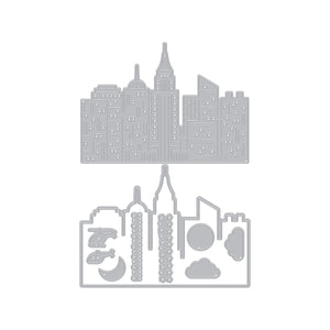 Oh What Fun City Skyline Die Set