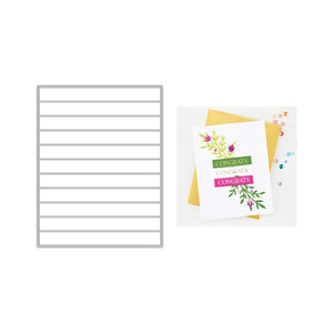 Sentiment Strips XL Die