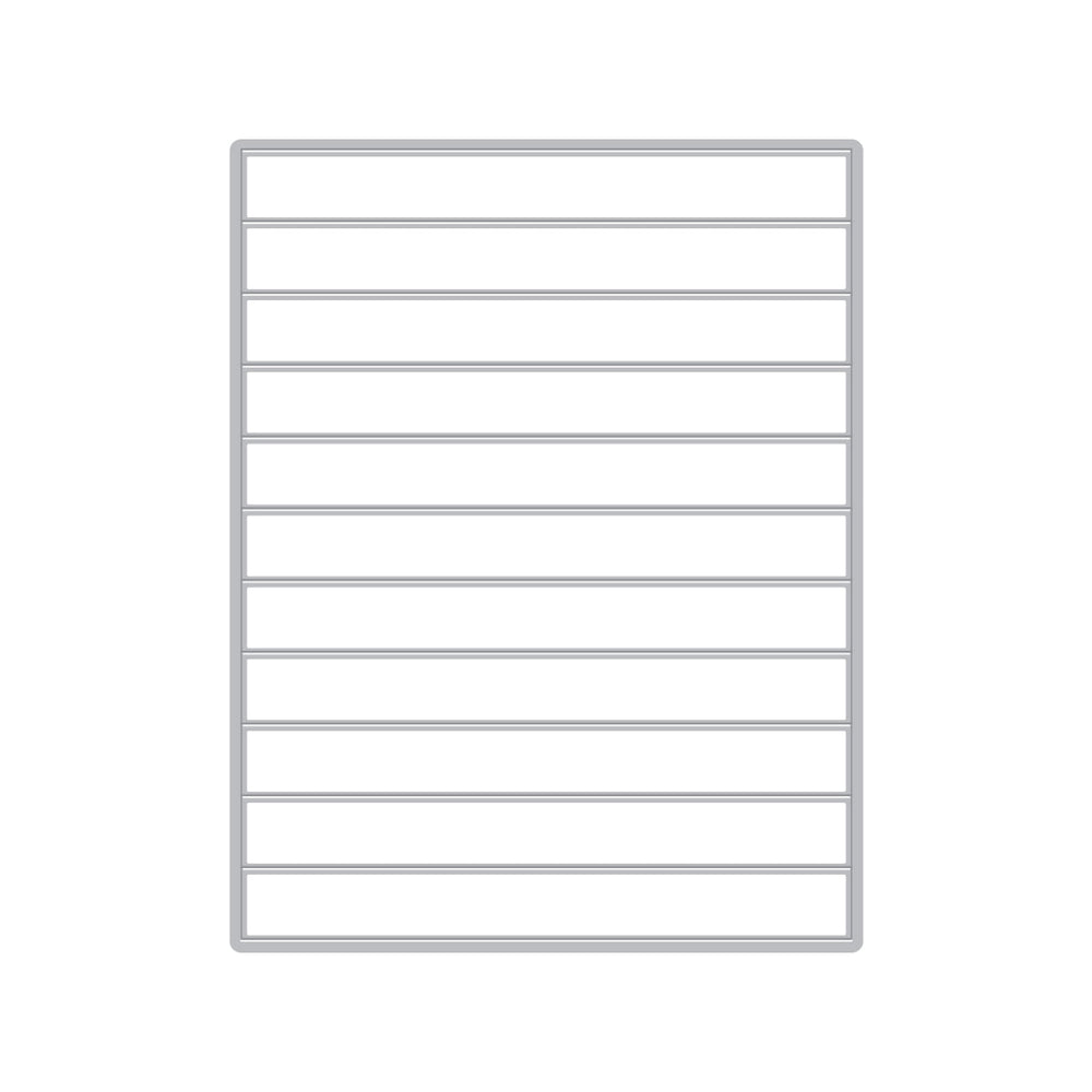 Sentiment Strips XL Die