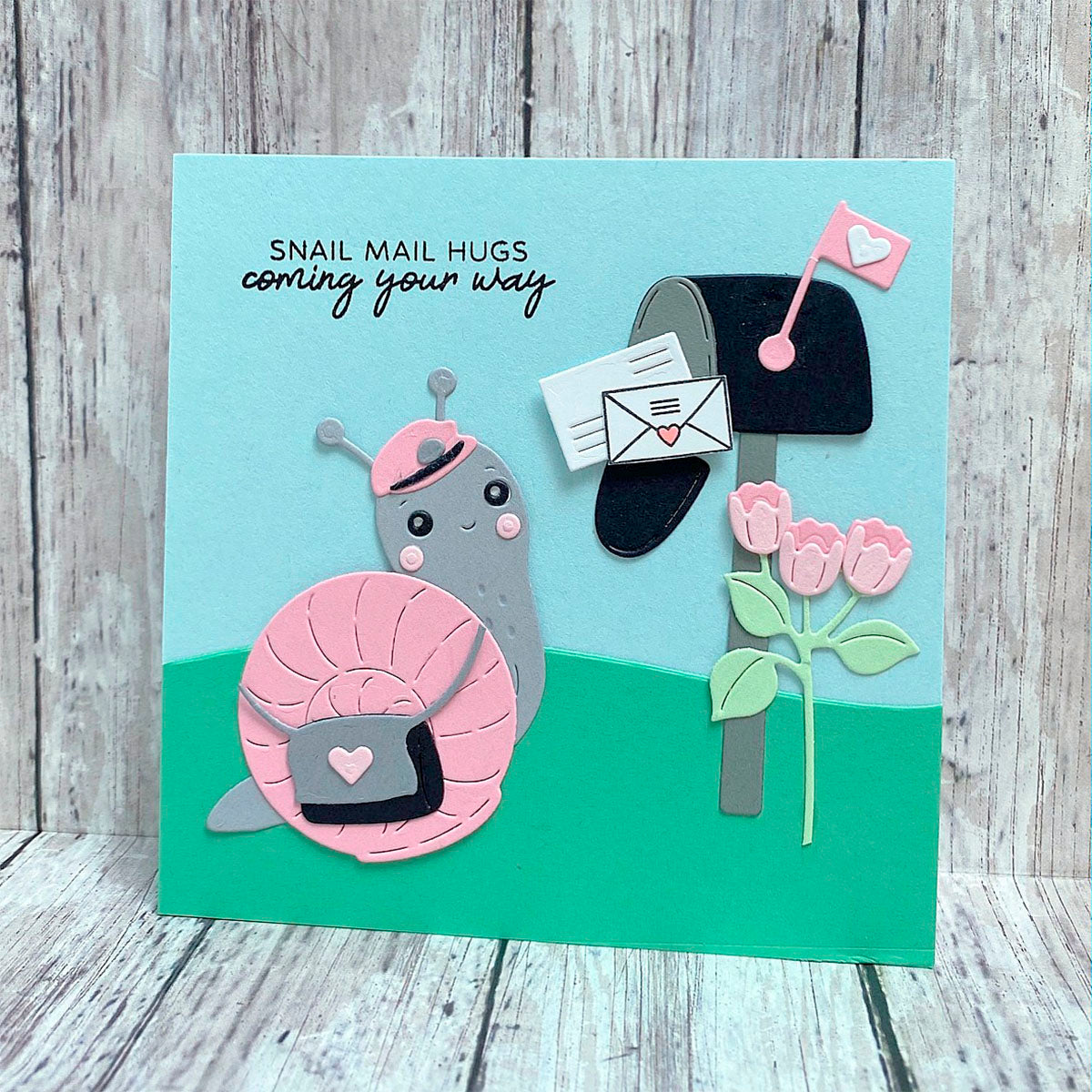 Snail Mail Post -  Small Die of the Month