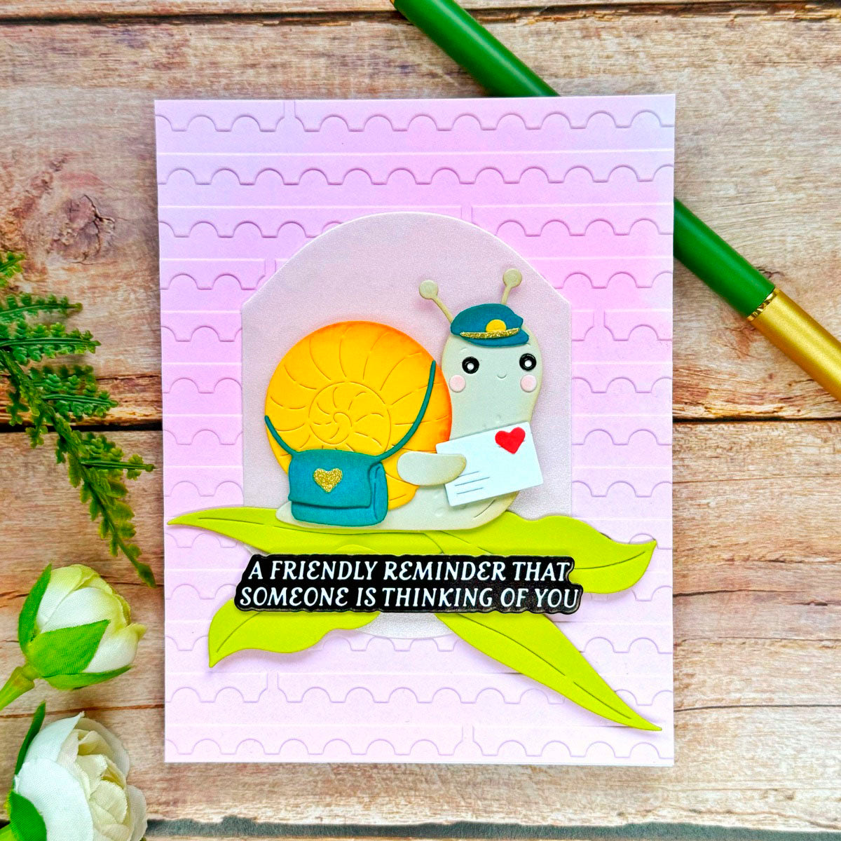 Snail Mail Post -  Small Die of the Month