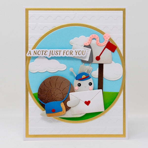 Snail Mail Post -  Small Die of the Month