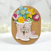 Rainboot Bouquet - Small Die of the Month