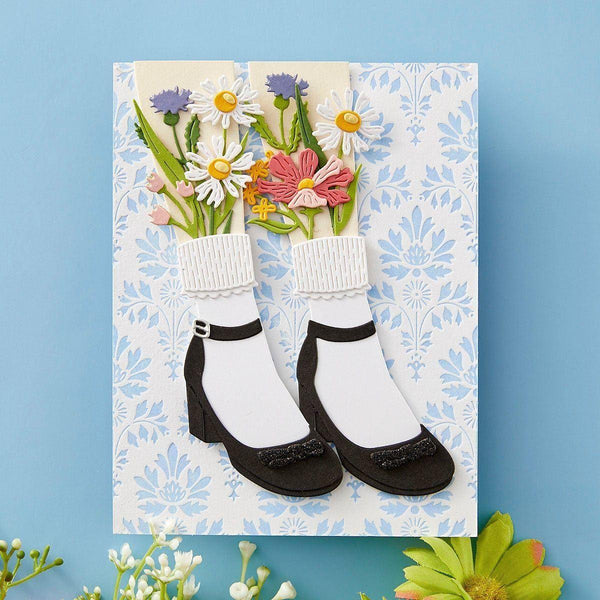 Step Into Spring -  Small Die of the Month