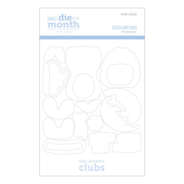 Cocoa Greetings - Small Die of the Month