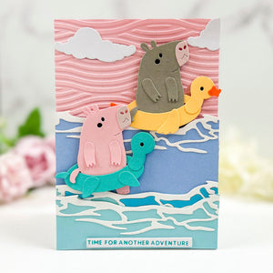 Summertime Wade Pool - Small Die of the Month