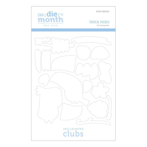 Tropical Friends - Small Die of the Month