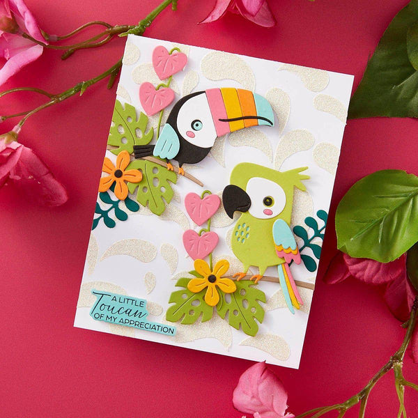Tropical Friends - Small Die of the Month