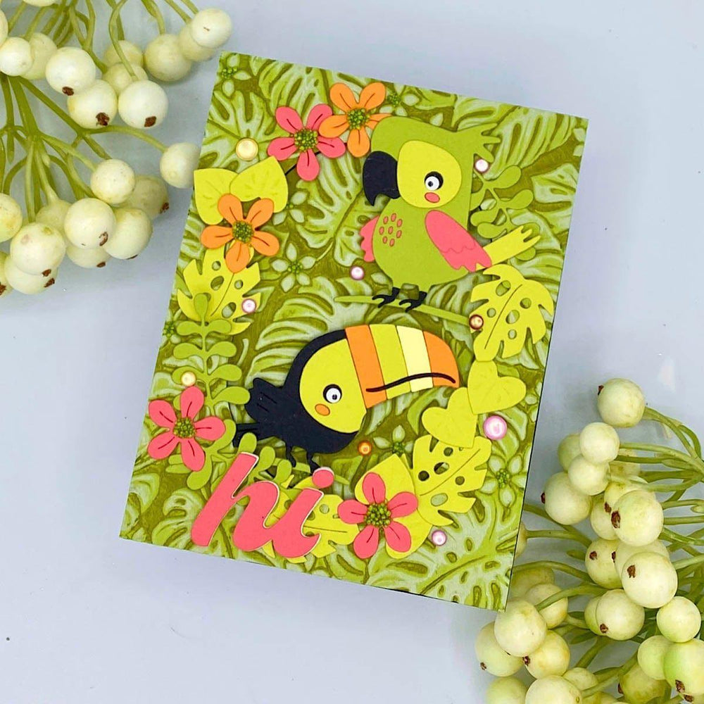 Tropical Friends - Small Die of the Month