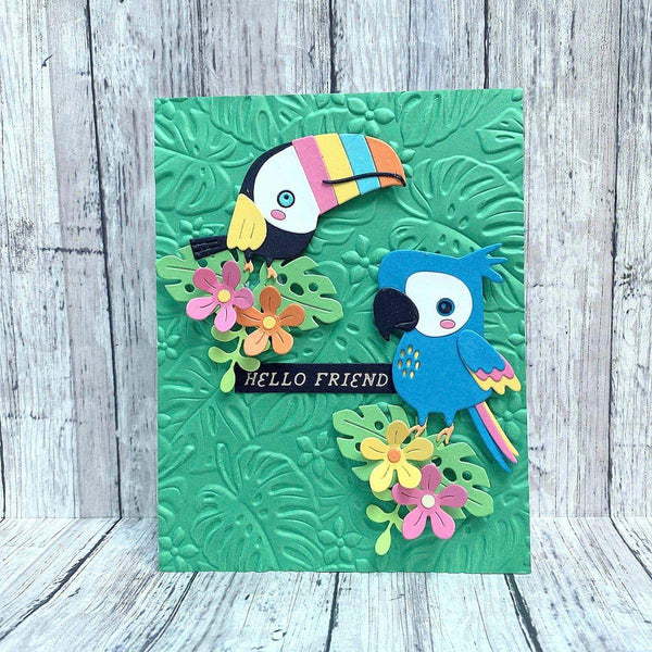 Tropical Friends - Small Die of the Month