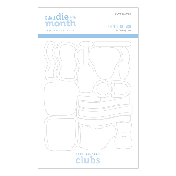 Let's Do Brunch - Small Die of the Month