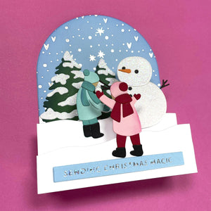 Snow Day Friends - Small Die of the Month