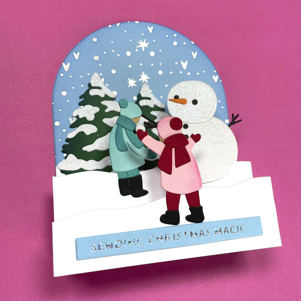 Snow Day Friends - Small Die of the Month