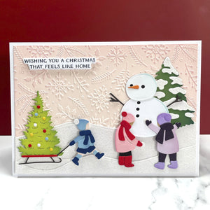 Snow Day Friends - Small Die of the Month