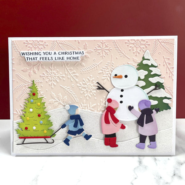 Snow Day Friends - Small Die of the Month