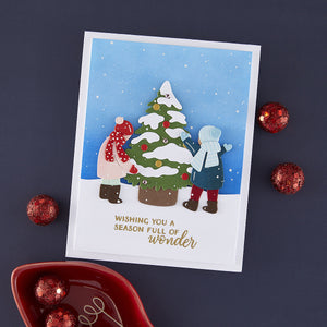 Snow Day Friends - Small Die of the Month