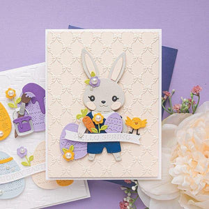 Dancin' Hoppy Bunnies Everywhere -  Large Die of the Month