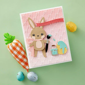 Dancin' Hoppy Bunnies Everywhere -  Large Die of the Month