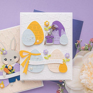 Dancin' Hoppy Bunnies Everywhere -  Large Die of the Month