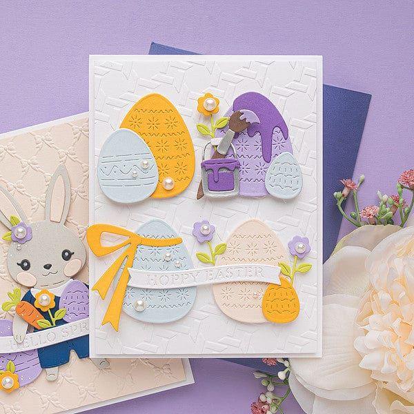 Dancin' Hoppy Bunnies Everywhere -  Large Die of the Month