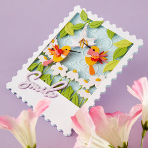 Hummingbirds Delight - Large Die of the Month