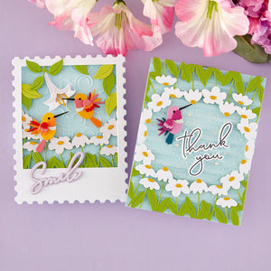 Hummingbirds Delight - Large Die of the Month