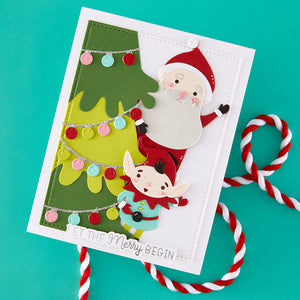Merry Shuffle Large Die of the Month - card project 2