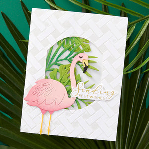 Grand Tropical Flamingos - Large Die of the Month