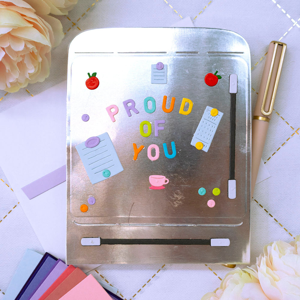 Spell It Out Fridge -  Large Die of the Month