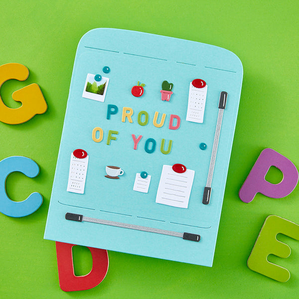 Spell It Out Fridge -  Large Die of the Month