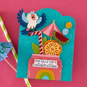 Pop of Summer - Large Die of the Month