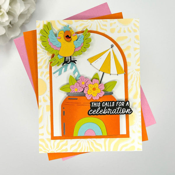 Pop of Summer - Large Die of the Month