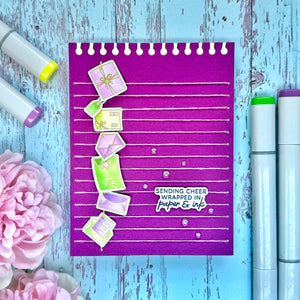Stitched Taking Notes -  Stitching Die of the Month