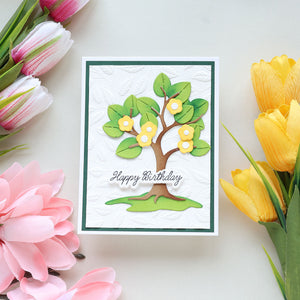 Spring Stitched Tree - Stitching Die of the Month