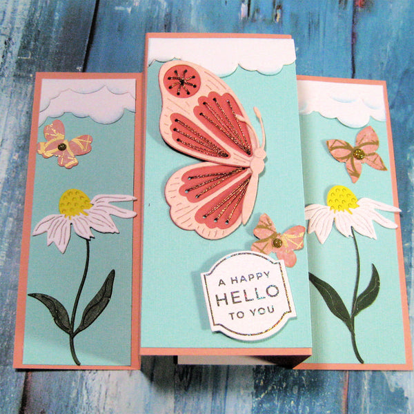 Butterfly Dance - Stitching Die of the Month