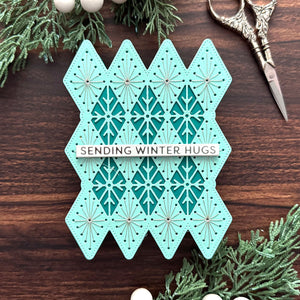 Frosted Stitch - Stitching Die of the Month