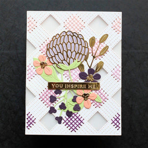 Diamond Knit -  Stitching Die of the Month