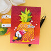 Stitched Pineapple - Stitching Die of the Month