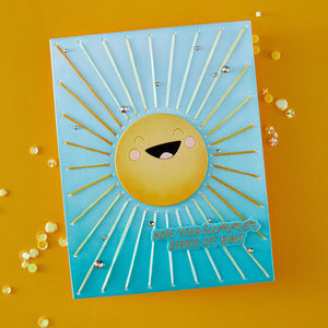 Stitched Sunshine - Stitching Die of the Month