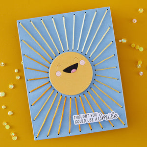 Stitched Sunshine - Stitching Die of the Month