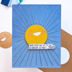 Stitched Sunshine - Stitching Die of the Month