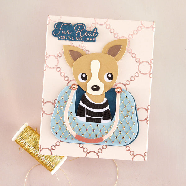 Fur-Ever Fabulous - Stitching Die of the Month