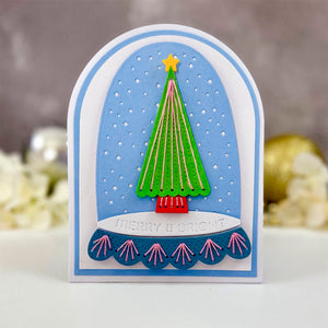 Merry & Bright Cloche - Stitching Die of the Month