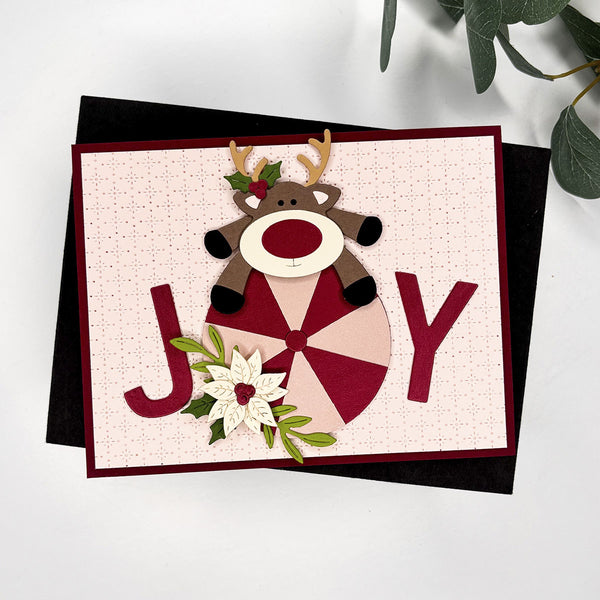 Peppermint Prancer - Stitching Die of the Month