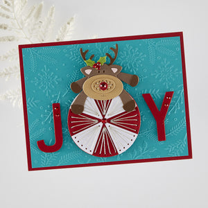 Peppermint Prancer - Stitching Die of the Month