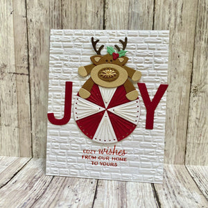 Peppermint Prancer - Stitching Die of the Month